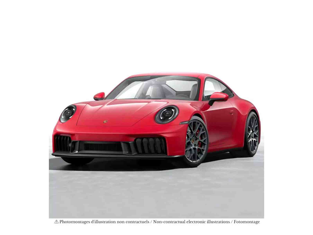 Porsche 911 GTS 2024 Rouge Carmin Norev 750066 1/43