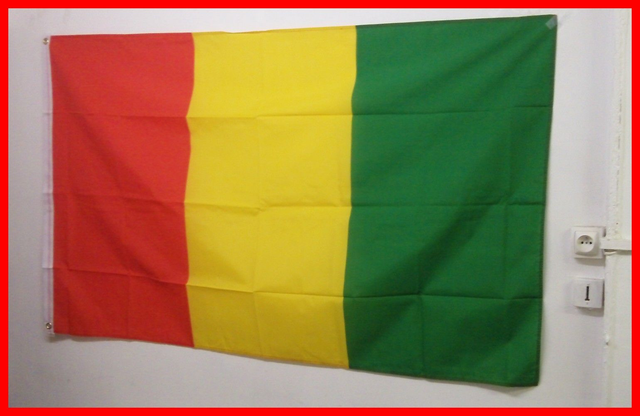 Drapeau Guinée - 150 x 90 cm