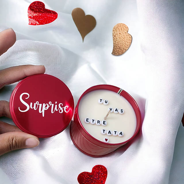 Bougie parfumée Surprise, tu vas être tata 190g