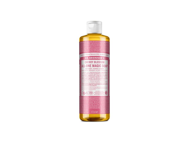 [Dr. Bronner's] Vloeibare Zeep - Pure Castile - Cherry Blossom - 475 ml Kersenbloesem