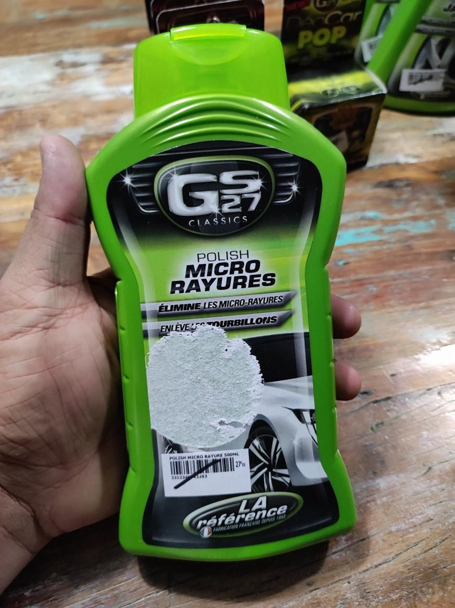 GS27 POLISH MICRO RAYURES