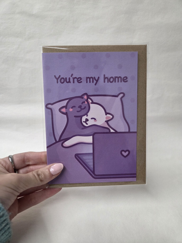 You&#039;re My Home Greetings Card - ST-012