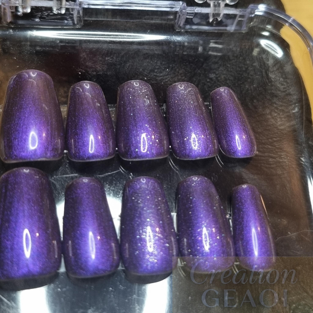 Rapunzel glitz coffin S créer sur commande délai de 7 jours ouvrable