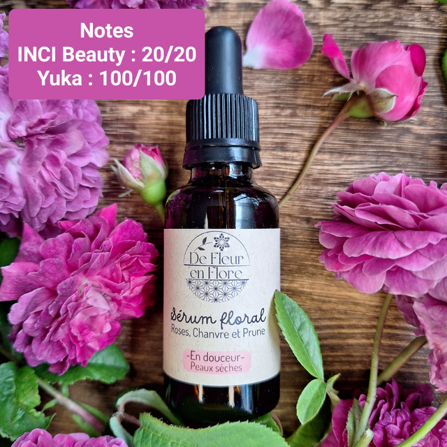 Sérum floral-Visage-peaux sèches
