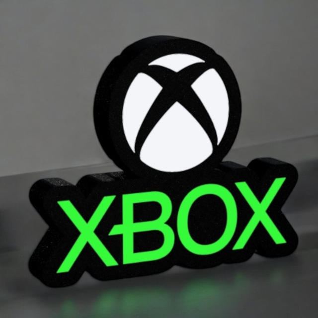 Lampe 3D Xbox LED - Pour les vrais gamers ! 