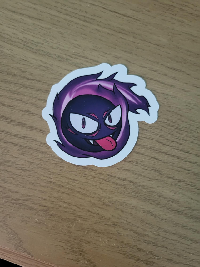 Gastly Sticker
