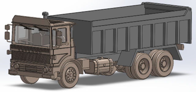 Leyland Bison Tipper