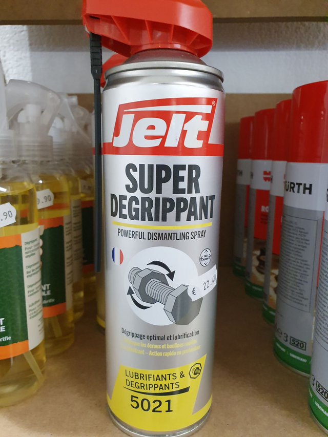 Super dégrippant jelt 500ml