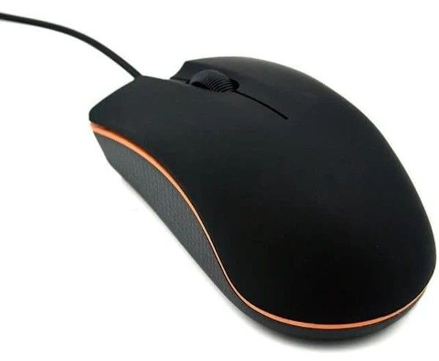 Trådbunden mus, USB-ansluten datormus för höger eller vänster hand