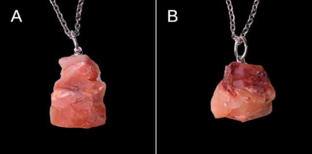 Pendentif opale de feu