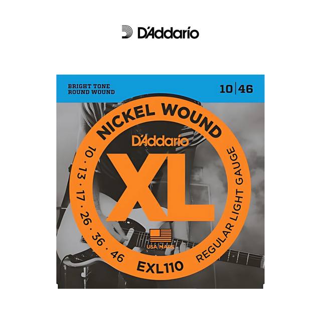 D`addario - EXL110 Elgitarr 10⎜46