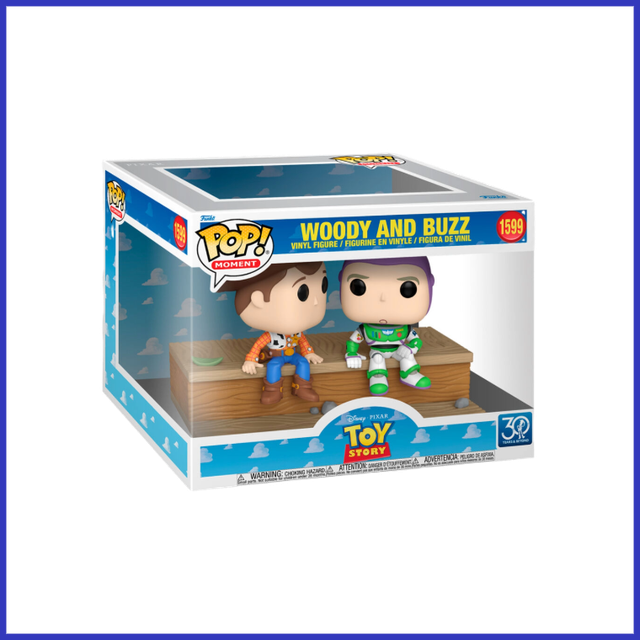 (PRE-ORDER) POP figure Moment Disney Pixar Toy Story Woody & Buzz #1599