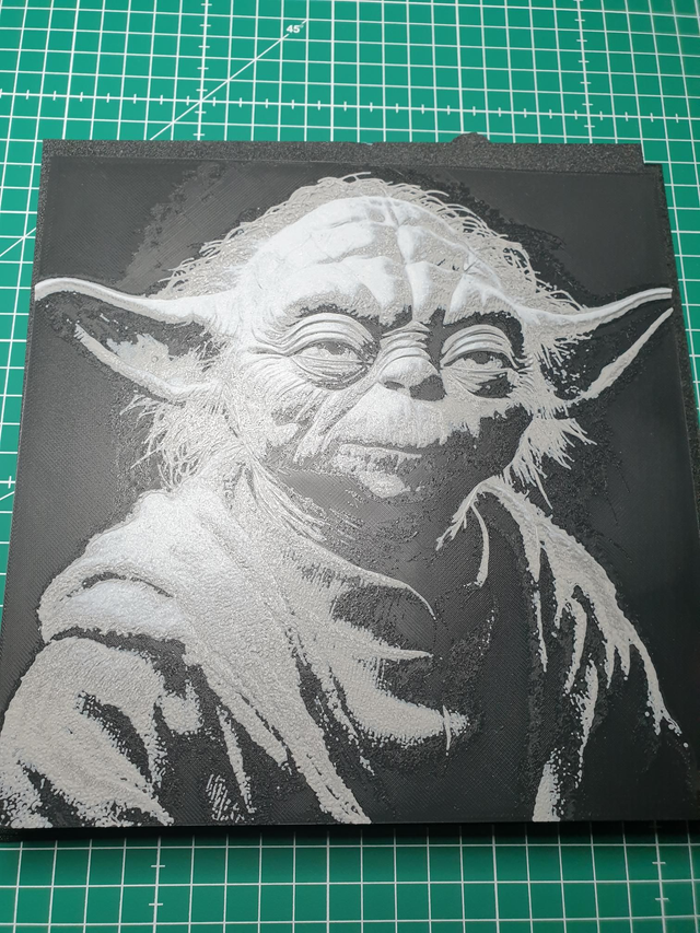Plaque déco Yoda