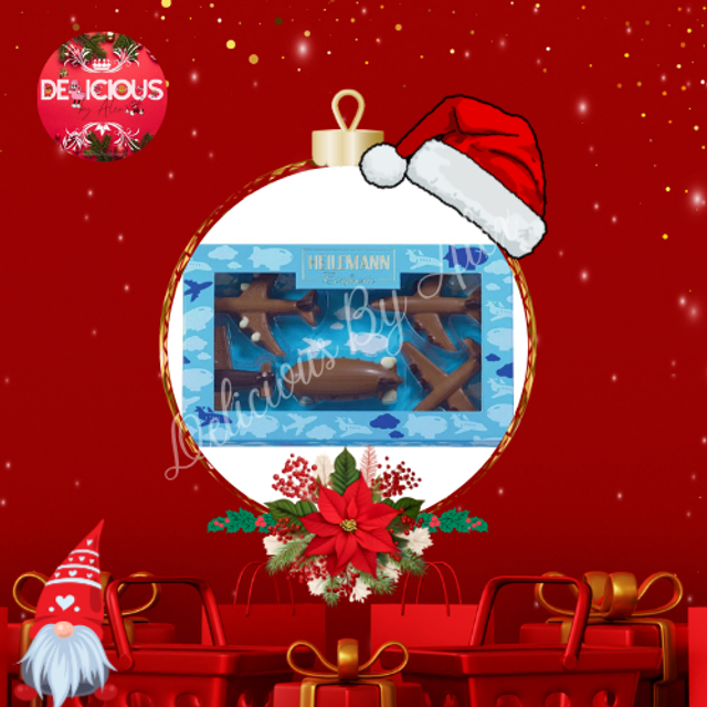 Coffret Chocolat au lait - Théme Avion - 100g 