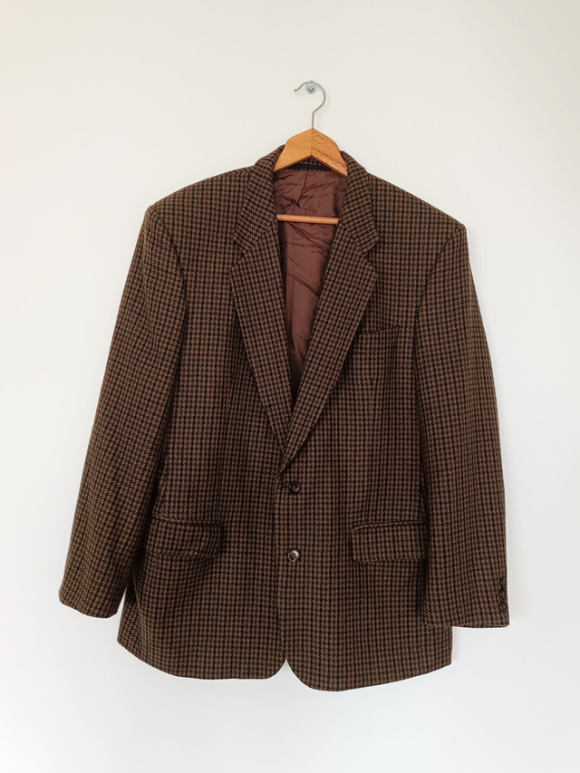 Veste pied de poule 80&#039;s 