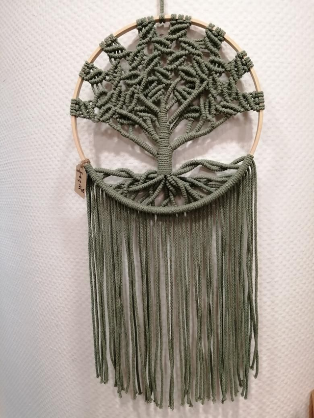 Arbre de vie macramé