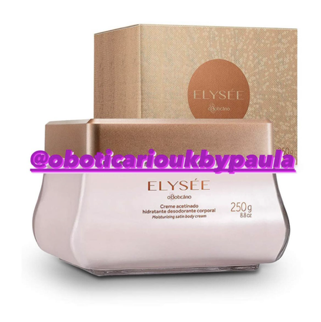 Elysee Creme Acetinado Hidratante Corporal 250g Elysée