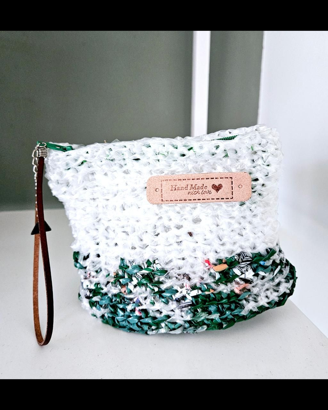 ECO Handmade Crochet Small Multi-purpose Bag Lightweight