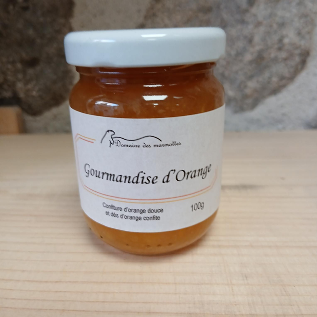 Confiture de orange 100g Haute Loire 