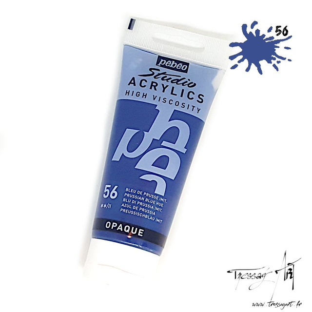 PEBEO - ACRYLIQUE 100ML - BLEU DE PRUSSE IMIT - PB016056
