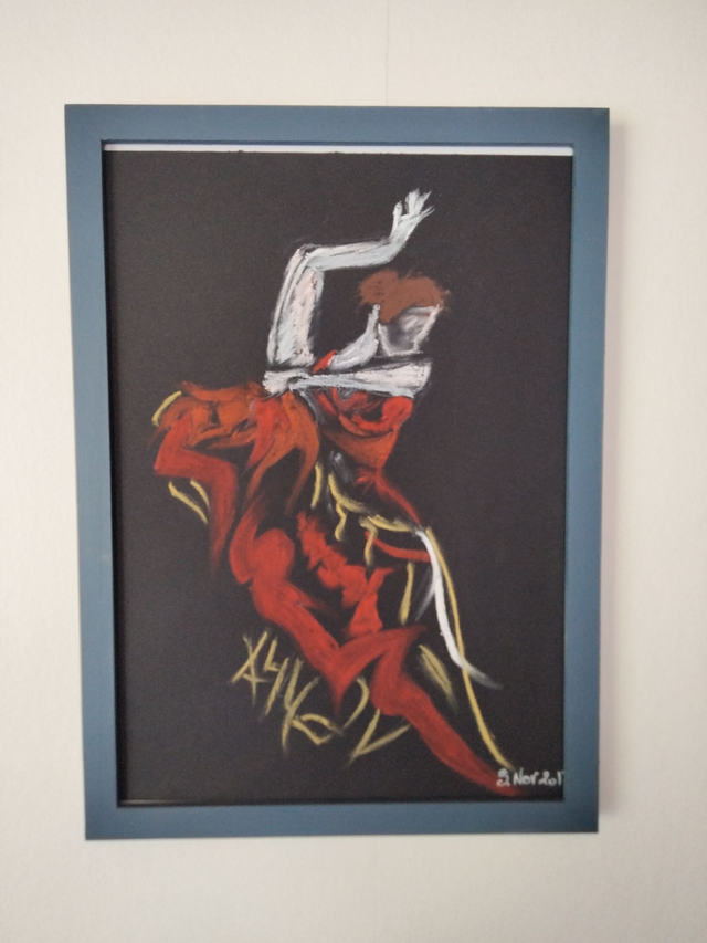 Danseuse flamenco format A4 