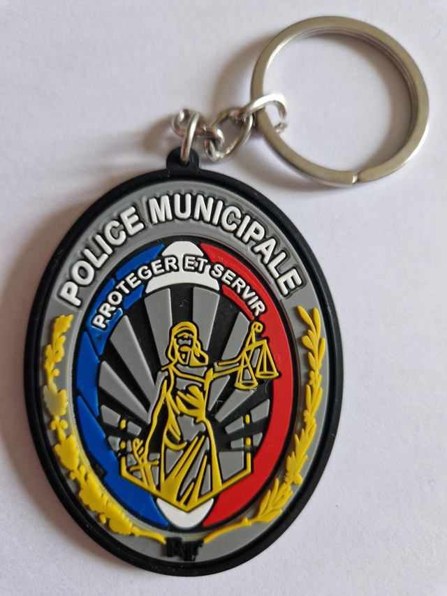 Porte-clés Plaque PM