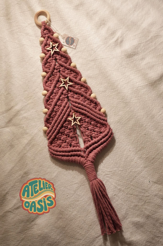 Sapin en macramé - taille L