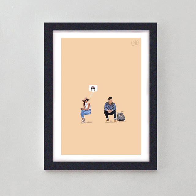 Make a Move (Fine Art Print)