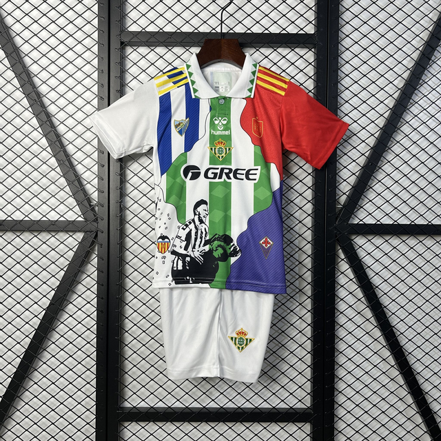 Conjunto camiseta + pantalón NIÑOS Betis (Edición Especial Joaquín)  - 25-26