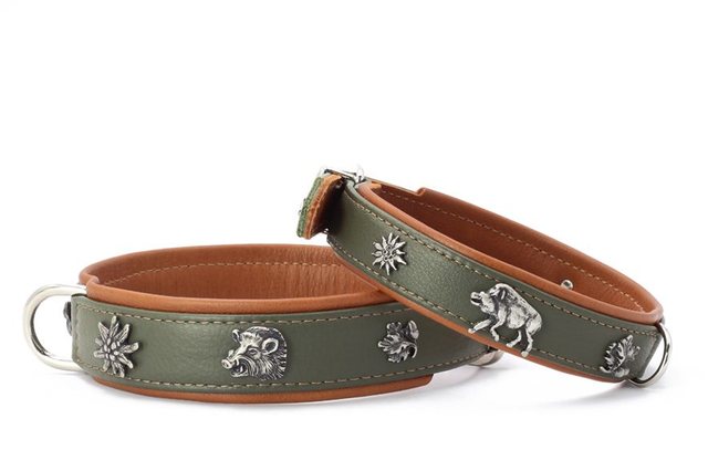 Halsband - Auf der Jagd - grün