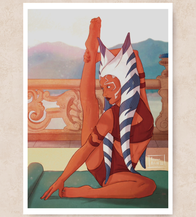 Star Wars - Ahsoka Yoga Print-P68