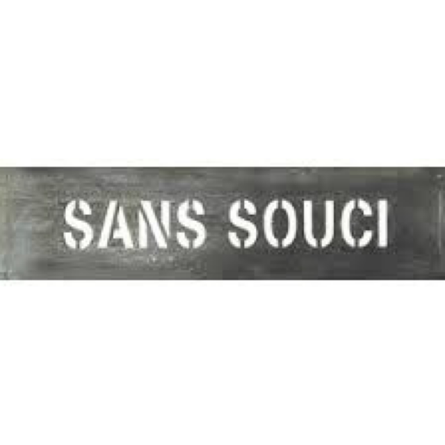 Metal Sign - Sans Souci 