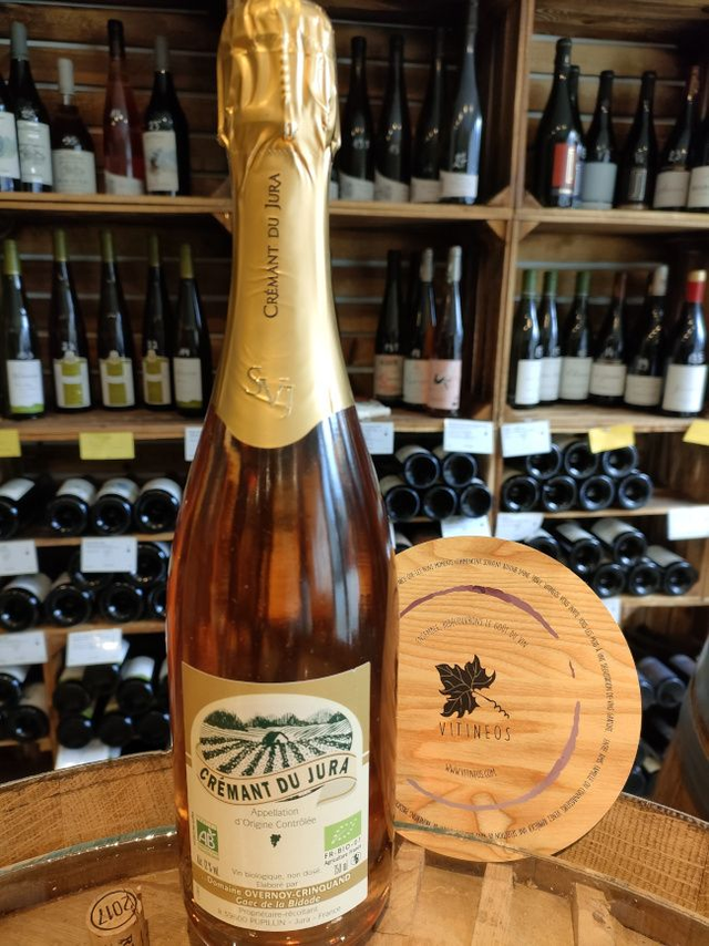 Crémant Rosé 2018 - Rosé Brut Pétillant - Domaine Overnoy Crinquand (Mickaël Crinquand)