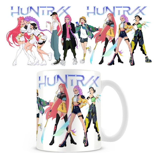 Taza Huntrix KPop Demon Hunters 325ml