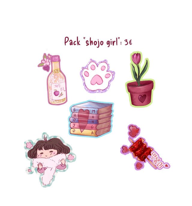 Pack SHOJO GIRL