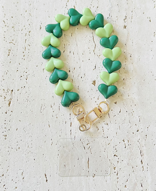 Hartjes Telefoonkoort groen 