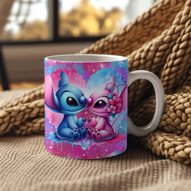 Mug Stitch et Angel