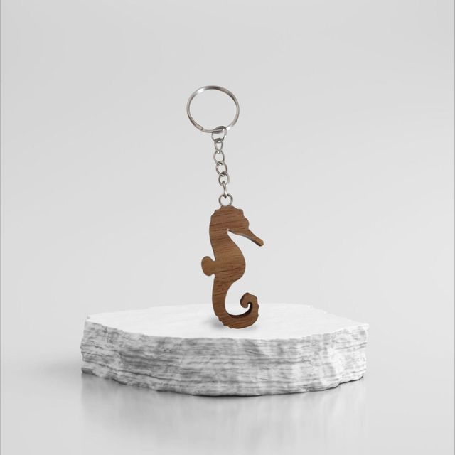 Porte Clé Hippocampe V1