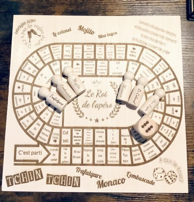 Jeu de société Le Roi de l'apéro 