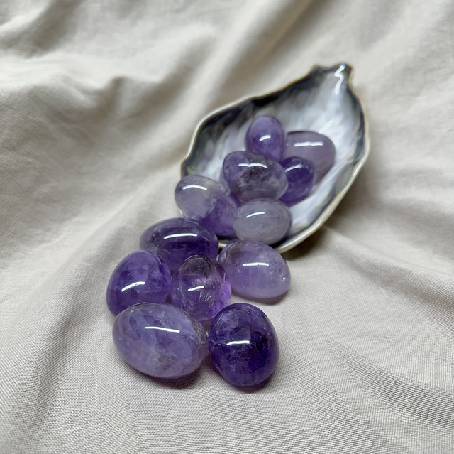 Lavender Amethyst Tumble 
