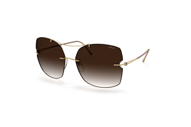 Eyewear Woman Silhouette Rimless Shades SIL_08183_75_7530
