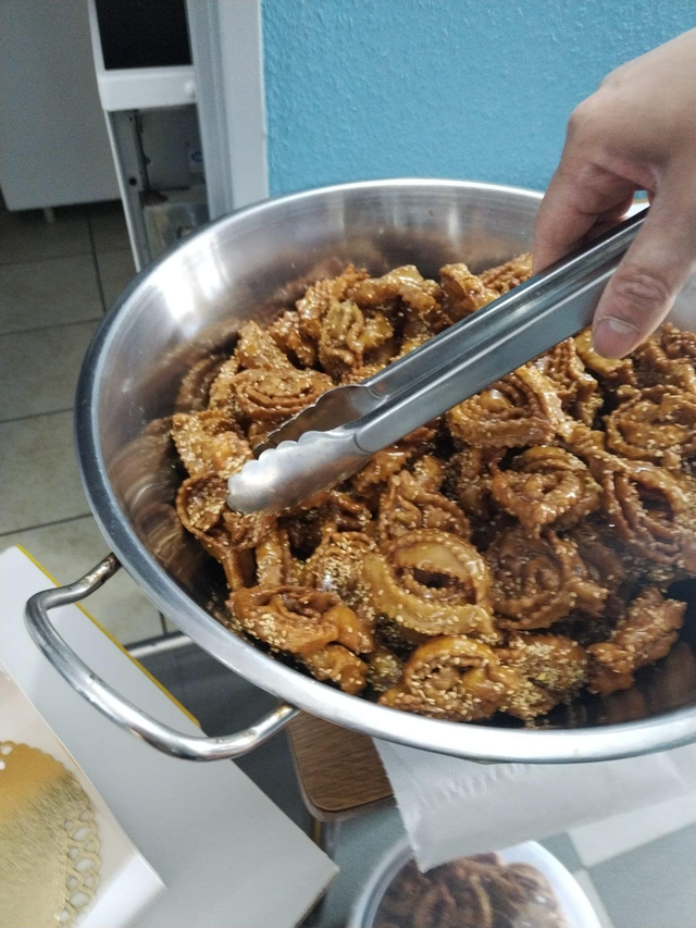 Chebakiya maison avec du miel 