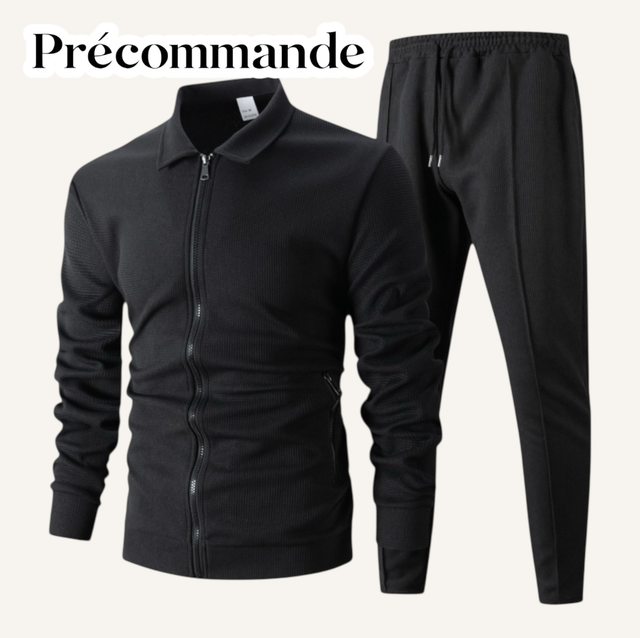 Ensemble Homme ZEAL DOUBLÉ | Noir PRÉCOMMANDE