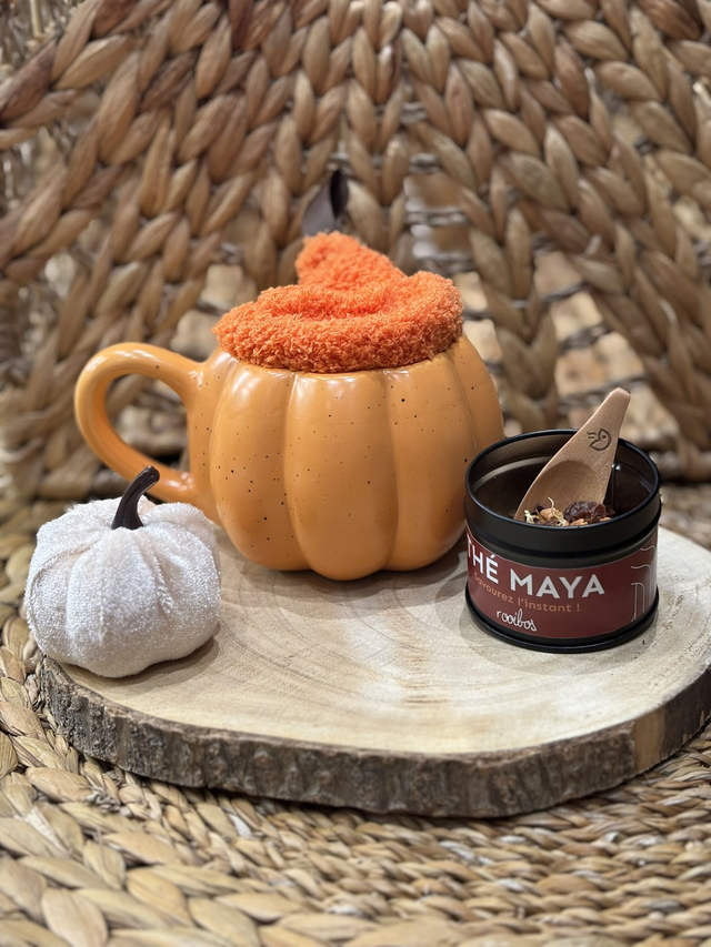 Tasse Citrouille + chaussettes