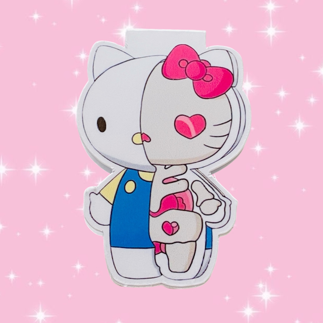 Marque-pages Magnétique Kitty Skull