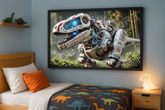 Cadre Cybernosaure Giganotosaure (02)