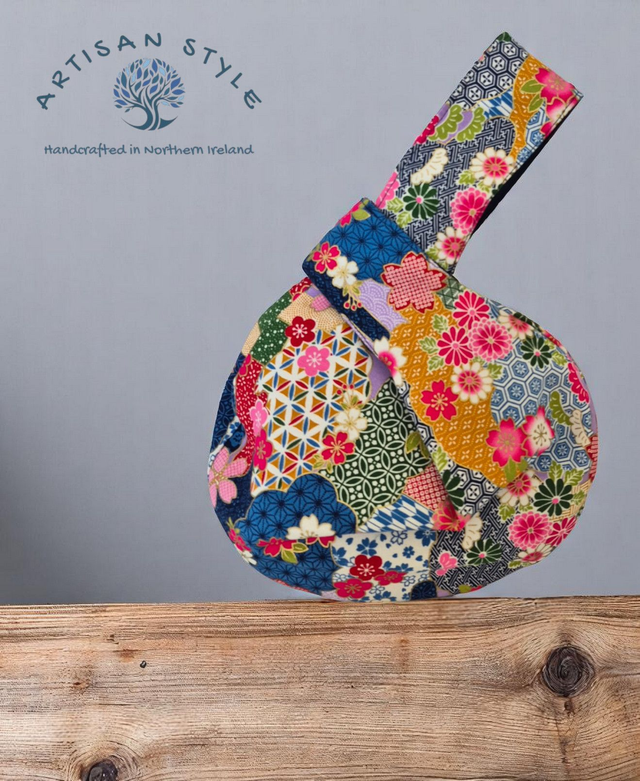 Japanese Knot Bag - Vibrant