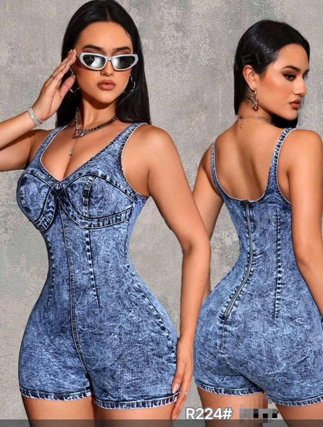 Combinaison sexy jeans 