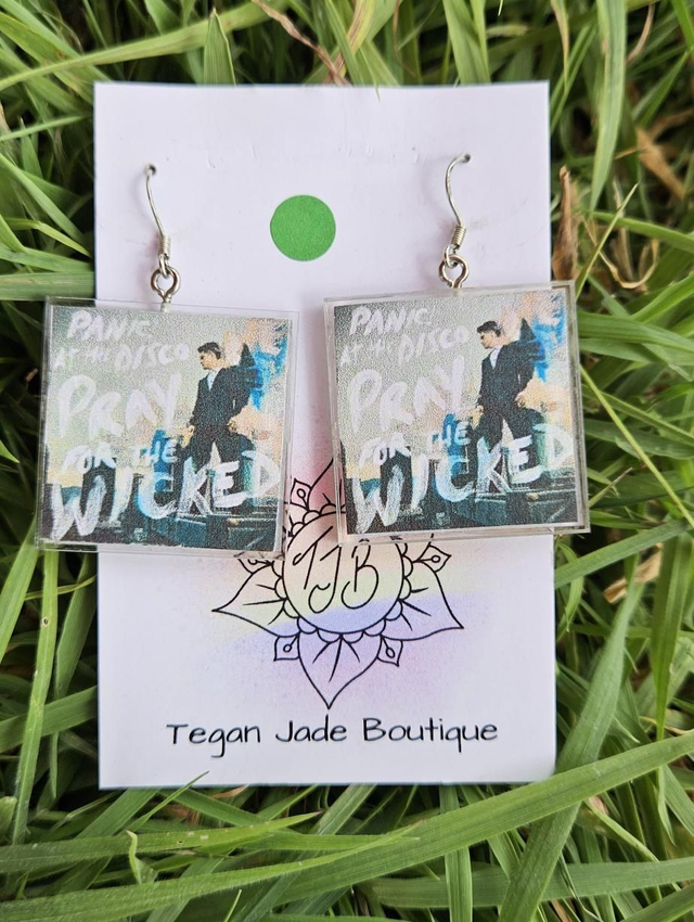 CD Cover Earrings
