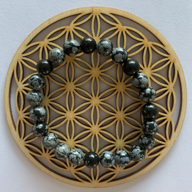 Obsidienne Flocon De Neige